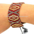 Fashion diy beaded wrap bracelet, multi-color bohemian bracelets